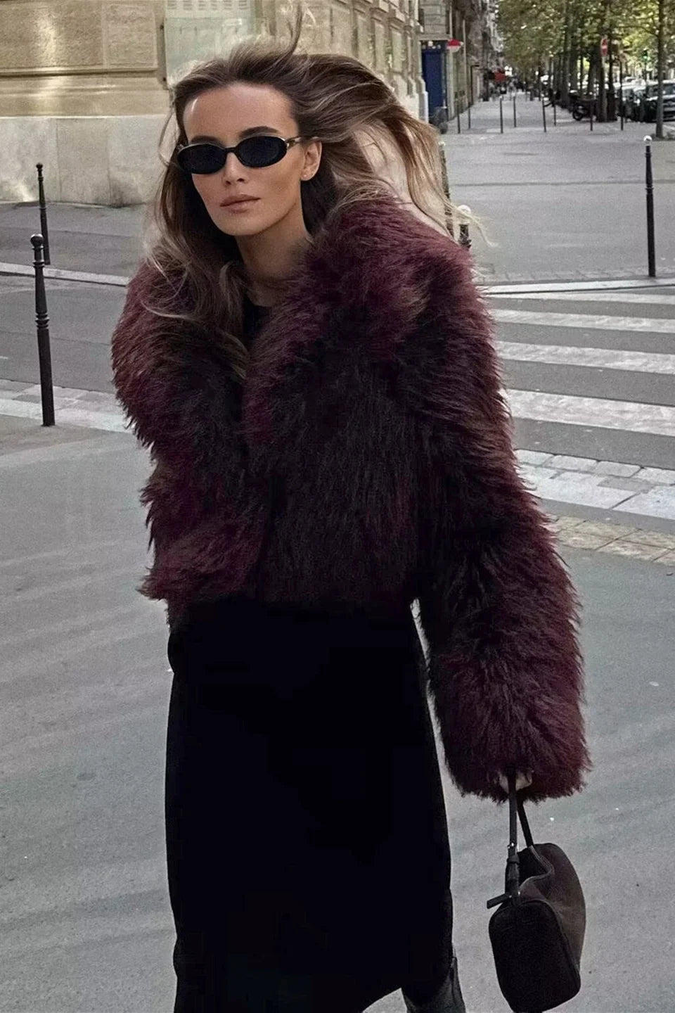 Lapel Fur Jacket